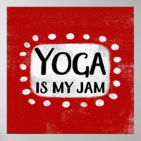 Yoga ist meine Poster-Wand Kunst