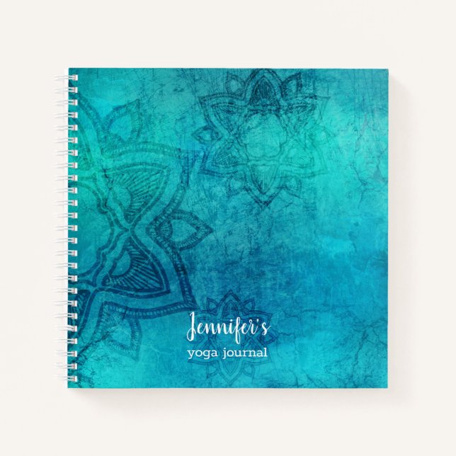 Yoga Journal Notizbuch (Vorderseite)