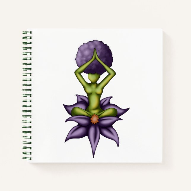 Yoga Journal  Notizbuch (Vorderseite)