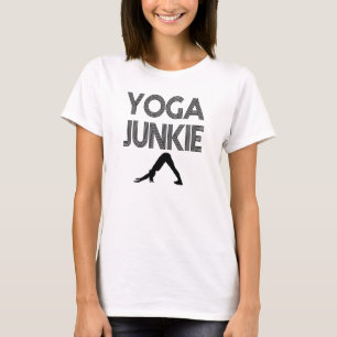 Yoga-Junkiebehälter T-Shirt