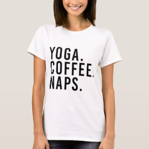 Yoga. Kaffee. Haare T-Shirt