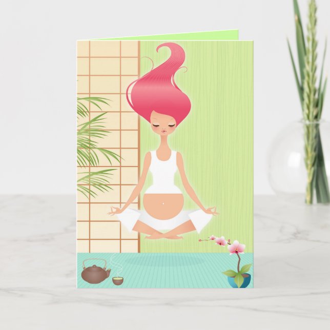 Yoga Karte (Vorderseite)