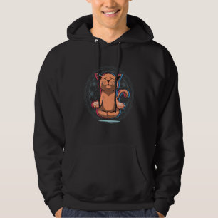 Yoga Katze Hatha Vinyasa Kundalini Ashtanga Power Hoodie