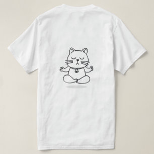 Yoga Katzenmeditation T-Shirt