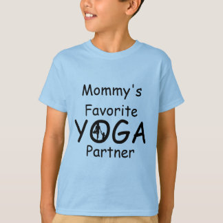 Yoga Kids Mommys Lieblings-Yoga-Partnerboys T-Shirt