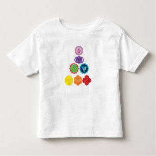 Yoga Kids, Seven Chakra Baby T - Shirt