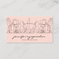 Yoga-Klasse in Rosa