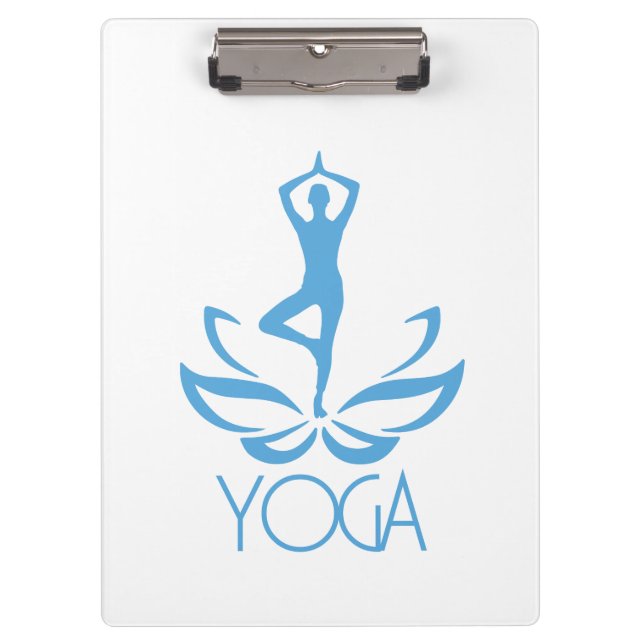Yoga Klemmbrett (Vorderseite)