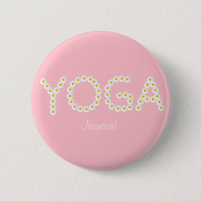 Yoga-Knopf Button (Vorderseite)