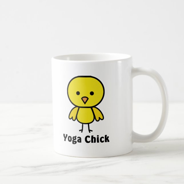 Yoga-Küken Tasse (Rechts)