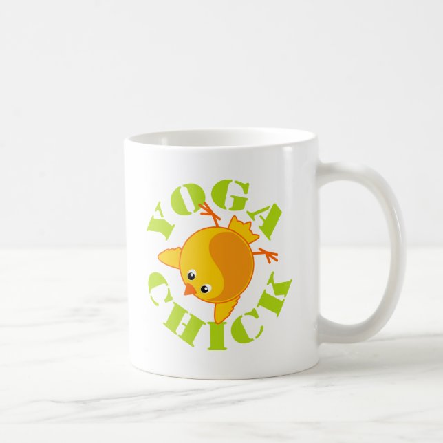 Yoga-Küken Tasse (Rechts)