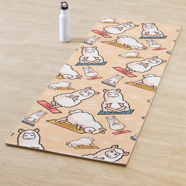 Yoga-Lama-Verrücktheit Yogamatte (Beispiel)