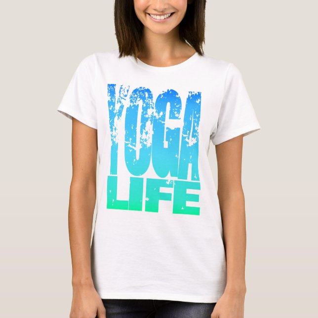 YOGA-LEBEN T-Shirt (Vorderseite)