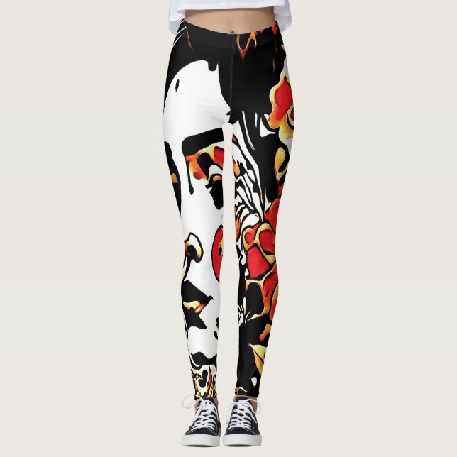 Yoga-Leggings Leggings (Vorderseite)