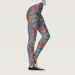 Yoga-Leggings mit einzigartigem Muster Leggings