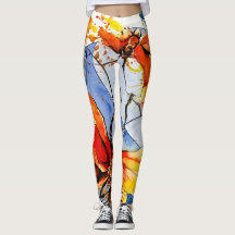 Yoga-Leggings Papillons Nr. 1