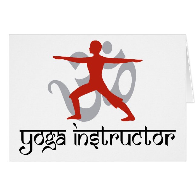 Yoga-Lehrer (Vorderseite (Horizontal))