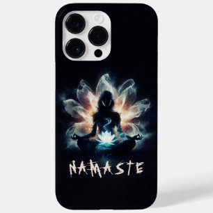 Yoga-Lehrer Meditationspose Glühender Nebel Lotus Case-Mate iPhone 14 Pro Max Hülle