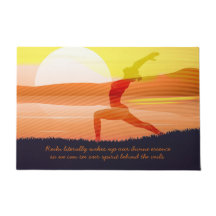 Yoga Lehrer Sun Salutation Halbmond Pose Zitate