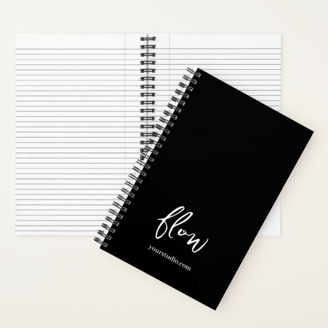 Yoga-Lehrer-Trainingsnotizbuch Flow Script   Notizbuch (Innen)