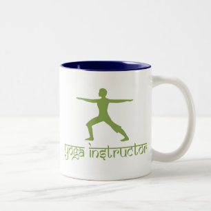 Yoga-Lehrer Zweifarbige Tasse