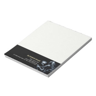 Yoga-Lehrerin Lotus-Meditationspose Strahlender Ne Notizblock