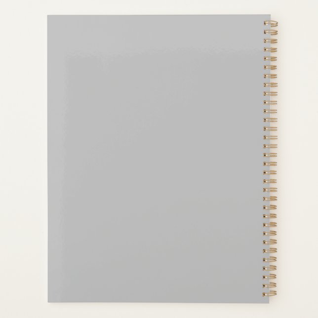 Yoga-Leinwand Planer (Rückseite)