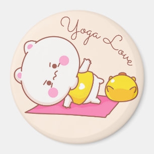 Yoga-Liebe Magnet