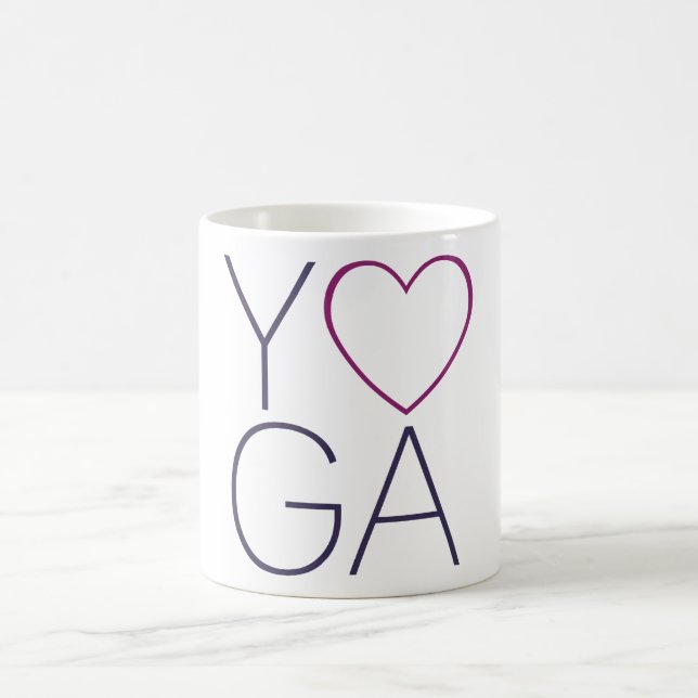 Yoga-Liebe Tasse (Mittel)