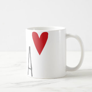 Yoga-Liebe-Tasse Tasse