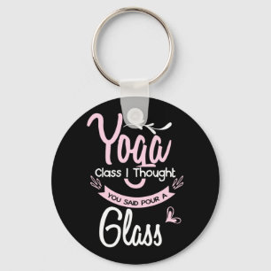 Yoga-Liebhaber   Yoga-Klasse Ich dachte, du hättes Schlüsselanhänger