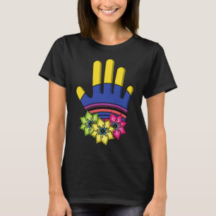 Yoga Lifestyle Zen und Entspannung Chakras Hasma T-Shirt