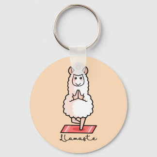 Yoga Llama - Llamaste Schlüsselanhänger
