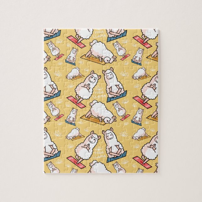 Yoga Llama Madness Puzzle (Vertikal)