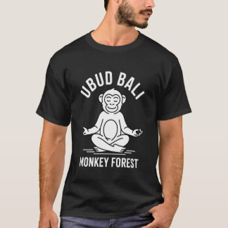 Yoga-Lotus-Affenwald-Ubud-Bali-Souvenir T-Shirt