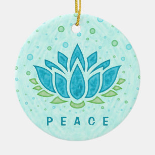 Yoga Lotus Blume Zen   Textvorlage Keramik Ornament