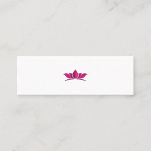 Yoga Lotus Power Meditation Symbol Geschenk für ju Telefonnummerkarte