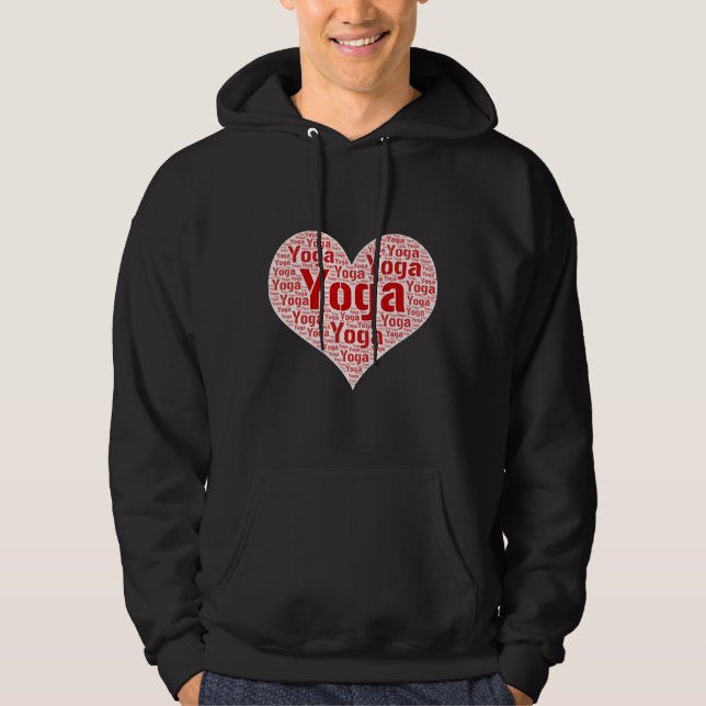 Yoga Lover 17 Hoodie (Vorderseite)