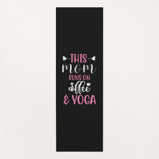 Yoga Lover | Diese Mama läuft auf Kaffee und Yoga Yogamatte