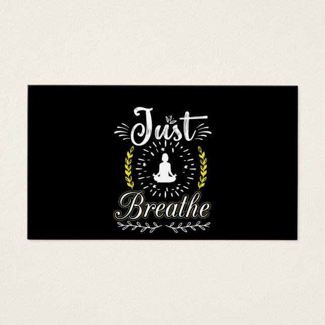 Yoga Lover | Nur atmen (Vorderseite)