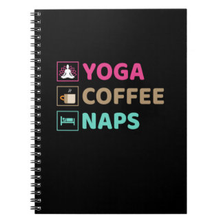 Yoga Lover | Yoga Coffee Nickerchen Notizblock