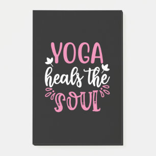 Yoga Lover Yoga heilt das Soul Post-it Klebezettel