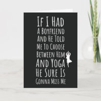 Yoga Mädchen Karten für sie Namaste