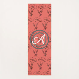 YOGA MAG HAPPY SEED BLUME MIT MONOGRAM YOGAMATTE