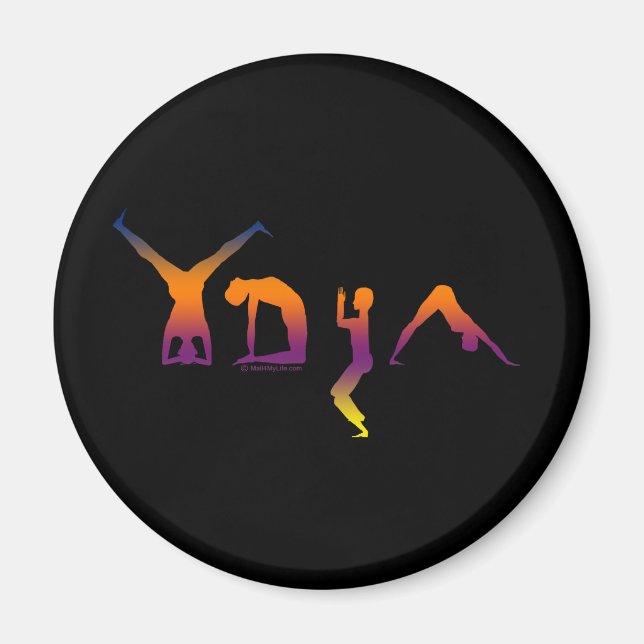 Yoga Magnet (Vorne)