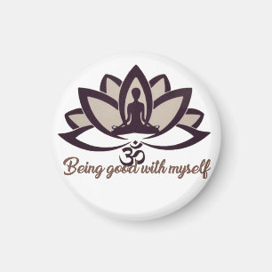 Yoga-Magnet Magnet