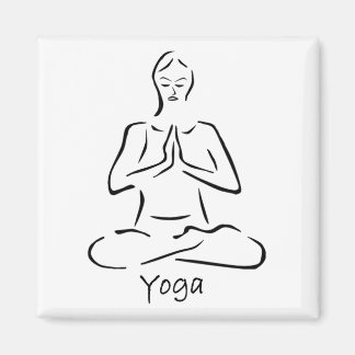 Yoga-Magnet Magnet