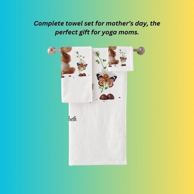 Yoga-Mama Badhandtuch Set (Von Creator hochgeladen)