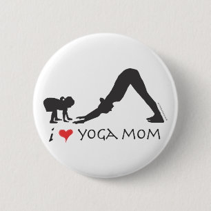 Yoga-Mama Button