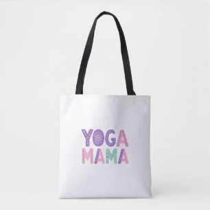 Yoga Mama Custom Foto Tote Bag